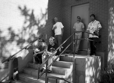 The crew grew bigger all day as teams sometimes overlapped at spots. Photo: Sam Milianta
