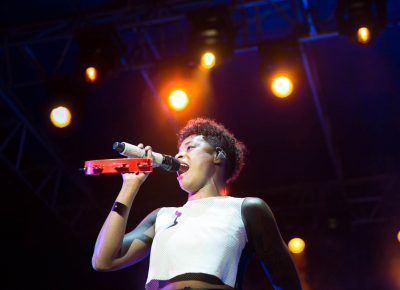 Noelle Scaggs of Fitz and The Tantrums. Photo: @Lmsorenson