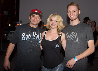 Braden, Shay and Gavin catch some fresh air in between sets. Photo: ColtonMarsalaPhotography.com