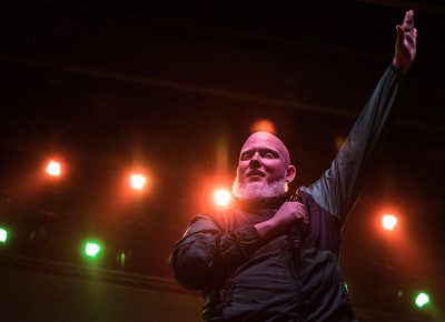 The Salt Lake City crowd gives Brother Ali praise as he walks onto the stage. Photo: ColtonMarsalaPhotography.com