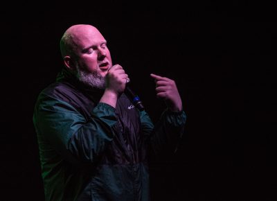 Brother Ali preaches his masterful lyrics. Photo: ColtonMarsalaPhotography.com