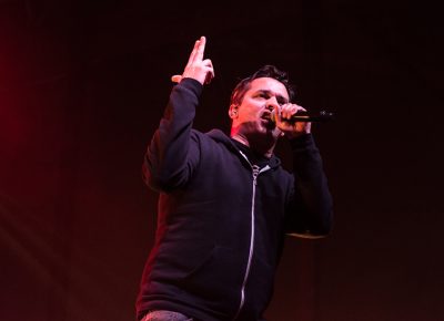 Slug of Atmosphere starts the night off with new song "Like a Fire" off their newest album. Photo: ColtonMarsalaPhotography.com