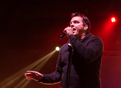 Slug gazes over the Salt Lake City crowd during their headlining set. Photo: ColtonMarsalaPhotography.com