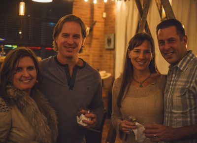 (L–R) Lisa Archer, Corbin Archer, Shirelle Erb and Chad Pieczonka were thrilled to be a part of so groundbreaking an event as this. Photo: Talyn Sherer