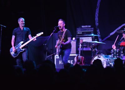 Dave Hause, with guest appearance by Jay Bentley of Bad Religion. Photo: Andy Fitzgerrell