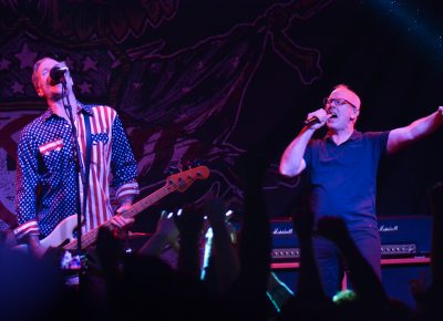 Jay Bentley and Greg Graffin of Bad Religion. Photo: Andy Fitzgerrell