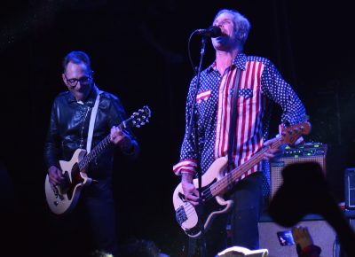 Mike Dimkich and Jay Bentley of Bad Religion. Photo: Andy Fitzgerrell