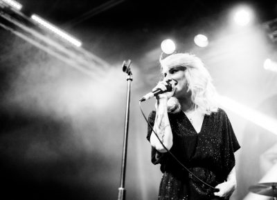 Maja Ivarsson on vocals for The Sounds. Photo: Gilbert Cisneros
