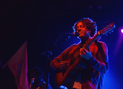 Lewis Del Mar’s lead singer/guitarist Danny Miller feels right at home in Salt Lake City. Photo: Talyn Sherer.