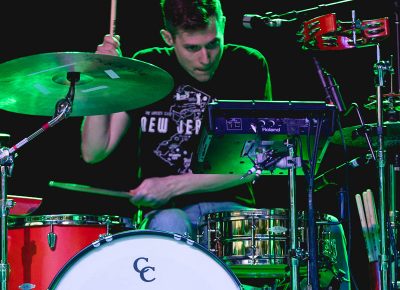 Touring drummer for Bleachers. Photo: Logan Sorenson / Lmsorenson.net
