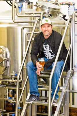 “I started home-brewing back in the early ’90s while attending Westminster College,” Miller says with a grin, but his passion for craft beer didn’t end there. Photo: Andy Fitzgerrell.