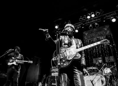 Kid Congo & The Pink Monkey Birds opened up the show in Salt Lake City. Photo: Gilbert Cisneros