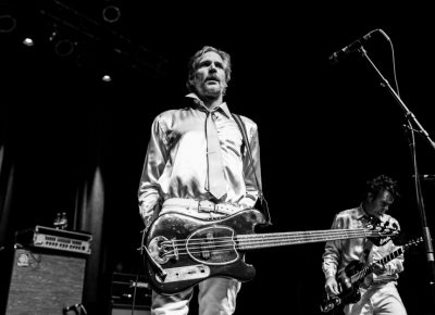 Jay Bentley was on bass for Me First and the Gimme Gimmes. Photo: Gilbert Cisneros