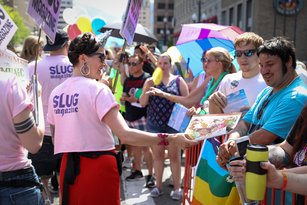SLUG Magazine @ Utah Pride Parade 2017