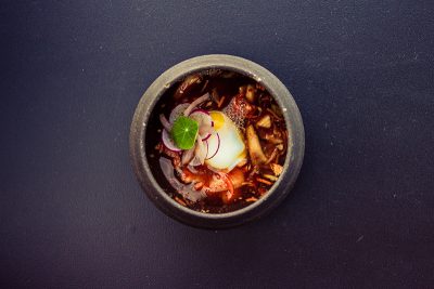 Kimchi Gazpacho ($10). Photos: Talyn Sherer