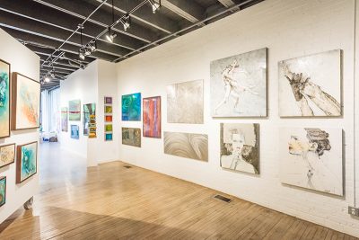 Playing off the term “fringe,” Gallery Director Eric Waddington explains that the space strives to feature perspectives that may stray from what you would typically expect from a fine arts gallery. Photo: ColtonMarsalaPhotography.com