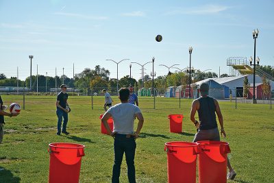 UBF has partnered with the Beehive Sport & Social Club, an outdoor, adult rec league, who will bring games such as beer pong and squirt-gun fights. Photo courtesy of City Weekly.