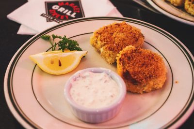 A Tastemakers personal favorite, the crab cakes from Market Street Grill. Photo: Talyn Sherer