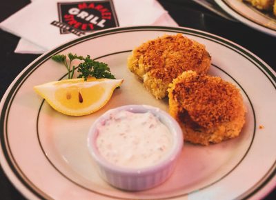 A Tastemakers personal favorite, the crab cakes from Market Street Grill. Photo: Talyn Sherer