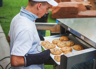 Nothing beats fresh baked. Chip’s Cookies were by far the spotlight of the entire Tastemakers event. Photo: Talyn Sherer