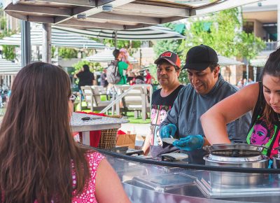 The staff at Frida Bistro were swarmed with people like me who were desperate to taste their incredible food. Photo: Talyn Sherer