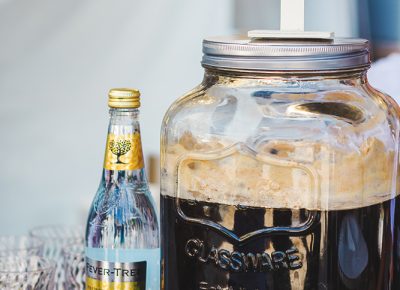 My new favorite coffee shop worth driving to Park City for is officially Hugo Coffee. Their cold brew and tonic was a crowd pleaser all around. Photo: Talyn Sherer