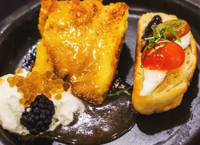 One of Salt Lake’s most recently discussed restaurants, Prohibition came out to the VIP lounge to give us a lesson in whiskey-flavored desserts. Photo: Talyn Sherer