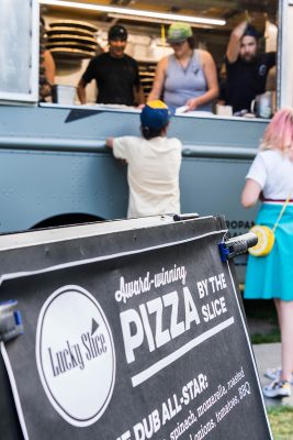 Award-winning local pizza from Lucky Slice. Photo: ColtonMarsalaPhotography.com