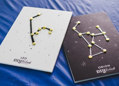 One of my favorite DIY activities was the constellation creation piece in the Kids' Area. Photo: @taylnshererphoto