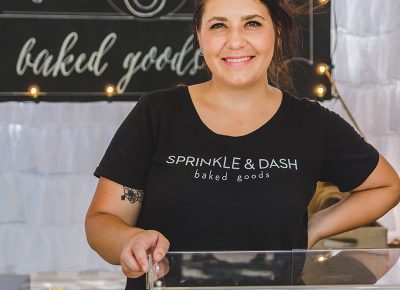 Amanda Andersen of Sprinkle and Dash had us salivating to oblivion with her display of baked treats. Photo: @taylnshererphoto