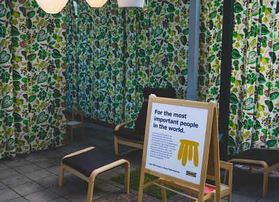 The Ikea Parents Lounge allowed mothers and fathers to take a break from all the festival activities to tend to their little ones' personal needs. Photo: @taylnshererphoto