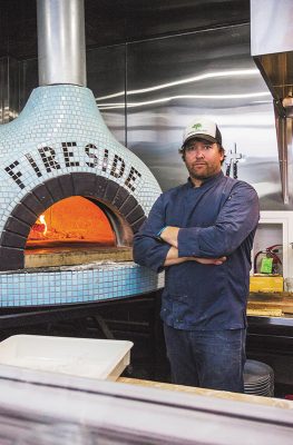 Pizza has long been a staple of Michael Richey’s impressive culinary career. Photo: Talyn Sherer