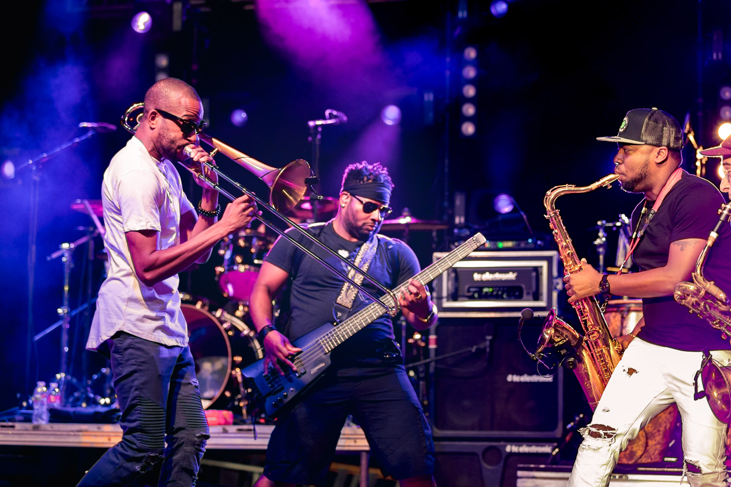 Trombone Shorty & Orleans Avenue Red Butte 08.17 SLUG Magazine