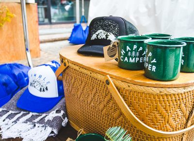 Holdfast Outfitters took us to the great outdoors with their camp-inspired products. Photo: @taylnshererphoto