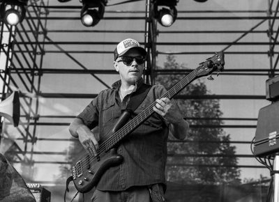 Bass guitarist Josh Olsen plays alongside Talia Keys. Photo: ColtonMarsalaPhotography.com