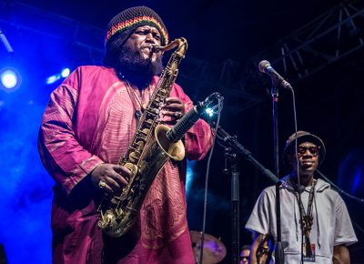 Kamasi puts every once of his soul into his music. Photo: ColtonMarsalaPhotography.com