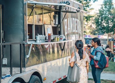 I think we know which food truck was the winner this evening. Photo: johnnybetts.com