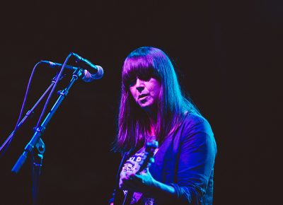 Exercising more than just vocal talent, Cat Power proved a heavy lifter on guitar as well. Photo: johnnybetts.com