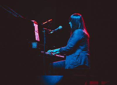 I always enjoy an upright piano onstage. Not easy to set up, but totally worth it. Photo: johnnybetts.com
