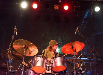 Scott Montoya on the drums. Photo: ColtonMarsalaPhotography.com