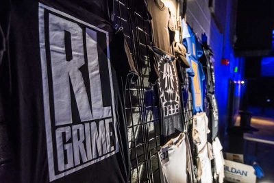 RL Grime offered a wide variety of merch. Photo: ColtonMarsalaPhotography.com