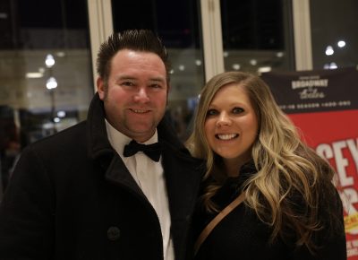 Cody and Natalie celebrate Valentines day by spending an evening out at the Eccles Theater. Photo: Lmsorenson.net