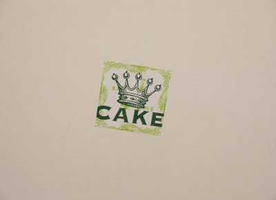 CAKE stamps their seal on the walls backstage at the Eccles Theater. Photo: Lmsorenson.net