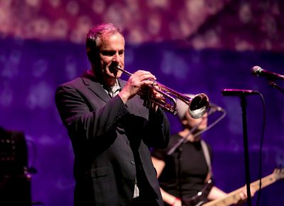 Trumpet player Vince DiFiore for CAKE. Photo: Lmsorenson.net
