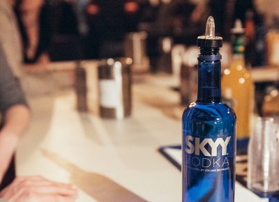 Skyy Vodka was a wonderful component to many drinks and a fun evening. Photo: Will Cannon