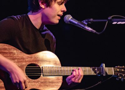 Jake Bugg sings hits from previous records during his set at The State Room. Photo: Lmsorenson.net