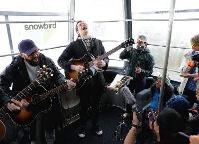 Singing "Do What You Want" and also stating, in regards to climate change, maybe "Don't do what you want," says lead singer Kulash. Photo: Lmsorenson.net