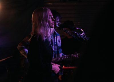 Phoebe Bridgers made a guest appearance singing backing vocals for several of Harrison Whitford’s songs. Photo: Matthew Hunter