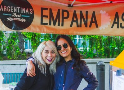 Argentina’s Best Empanadas are always such a treat to see at any festival. Photo: Talyn Sherer