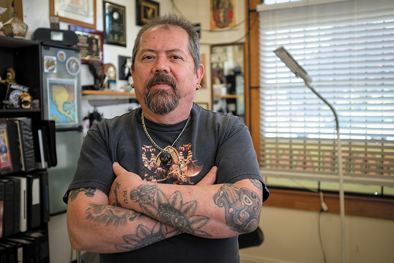 Sergio Reynoso Sr. of Tattoolan. Photo: John Barkiple
